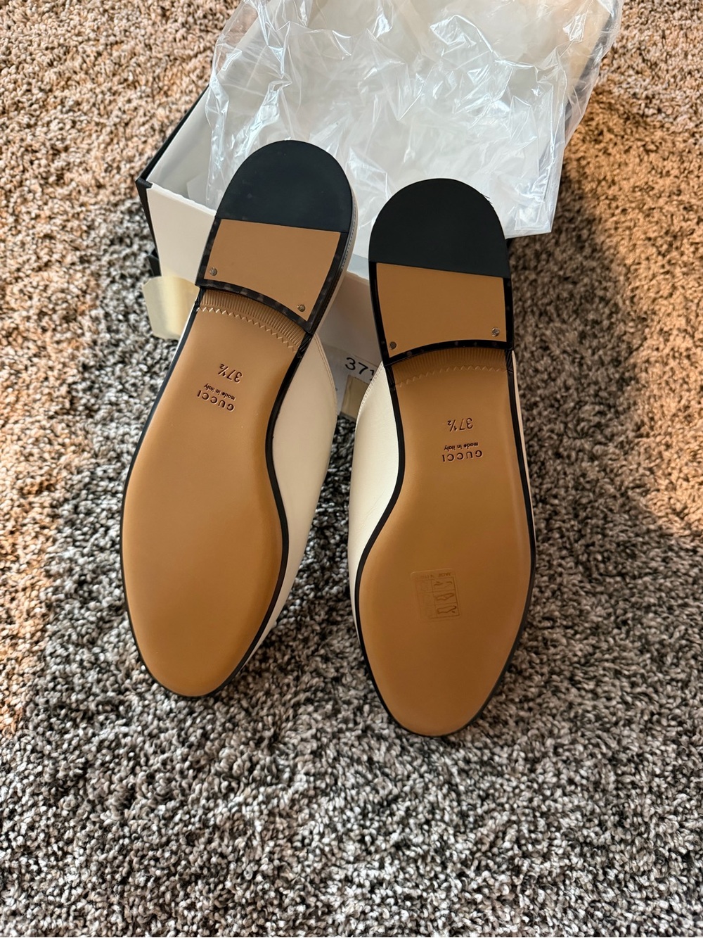 Gucci Princeton’s Women’s White Leather Horsebit Mule - Picture 10 of 10